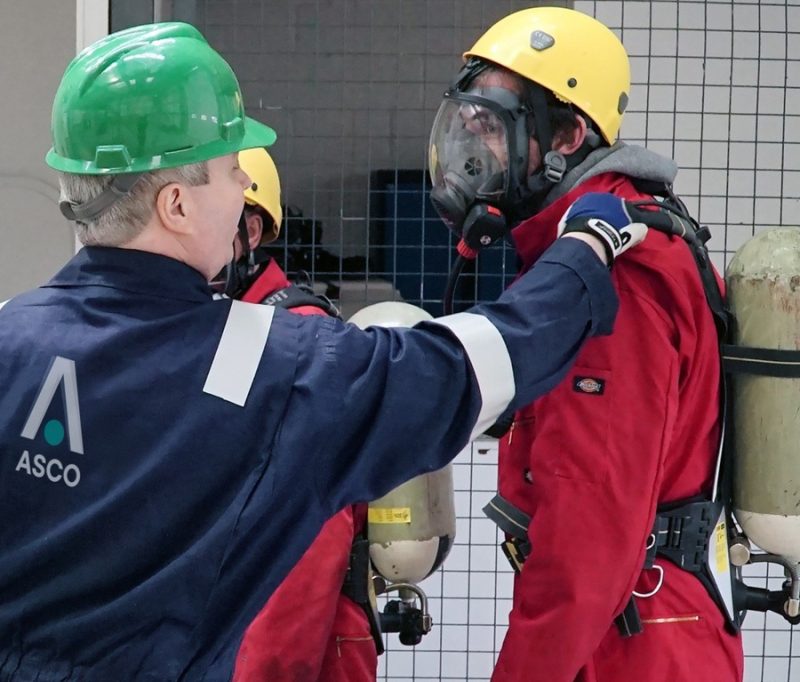 Confined space entry training course