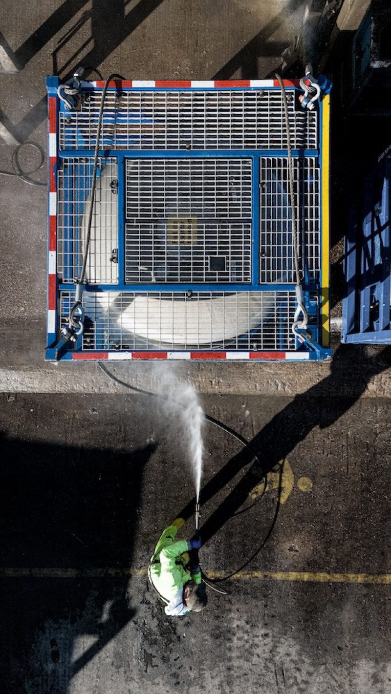 Sustainability Hero Tank Cleaning